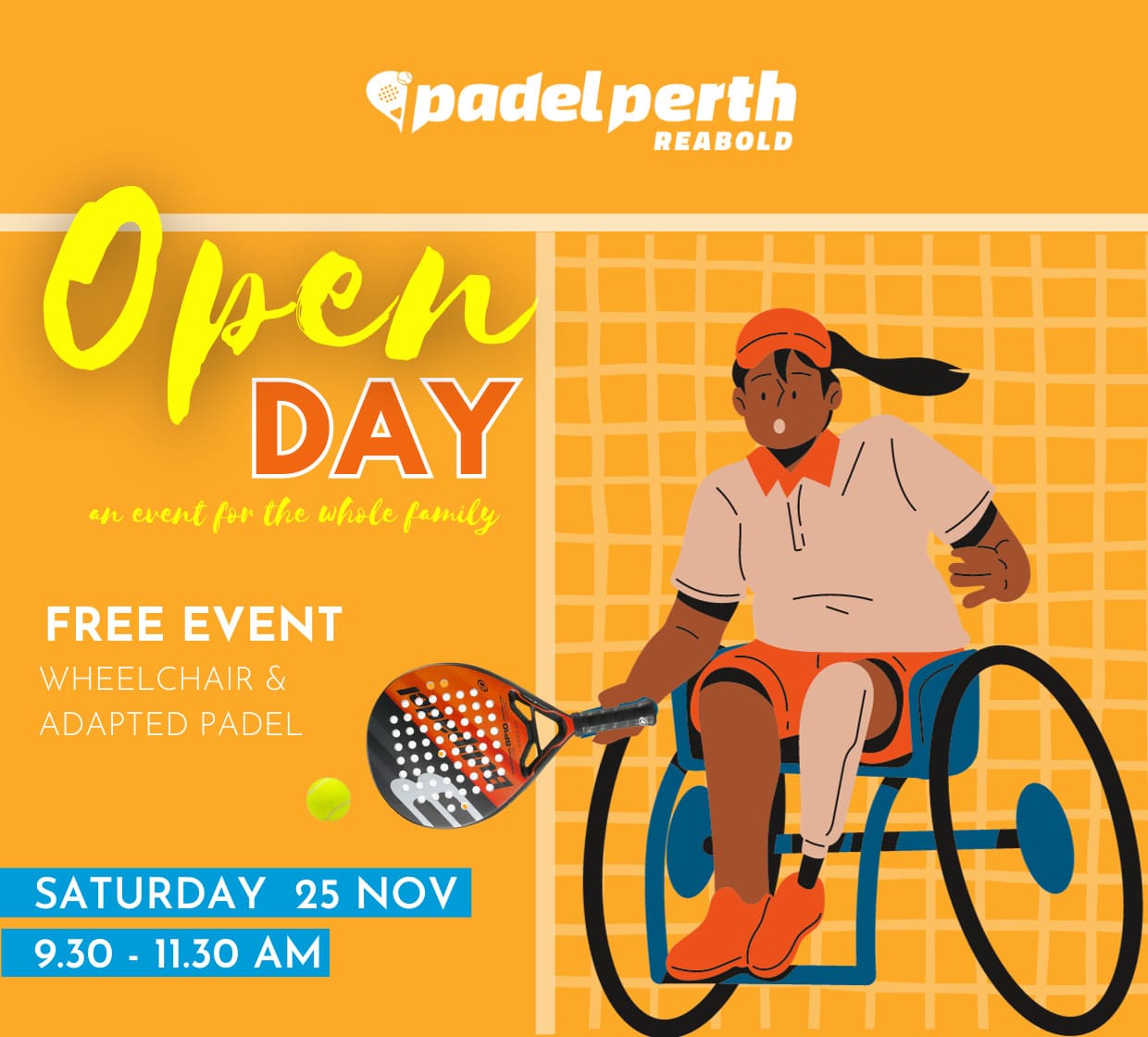 Padel Perth Open Day Free Event